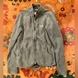 North face zip up fleece